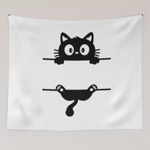 Item preview, The Peeping Cat designed and sold by littlepuppipet.