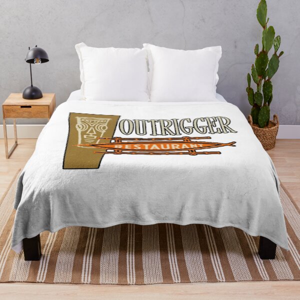 Item preview, Vintage Outrigger Restaurant - Laguna Beach, California designed and sold by QuayTradingCo.
