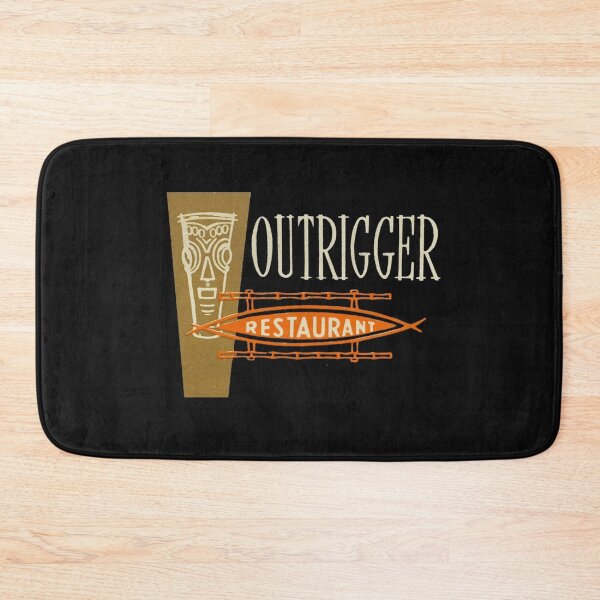 Item preview, Vintage Outrigger Restaurant - Laguna Beach, California designed and sold by QuayTradingCo.