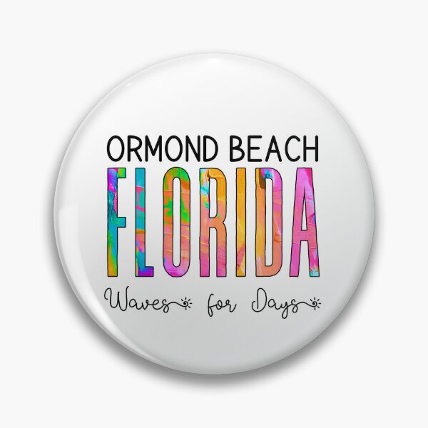 Item preview, Ormond Beach Florida (Waves) designed and sold by Whackadoodletee.