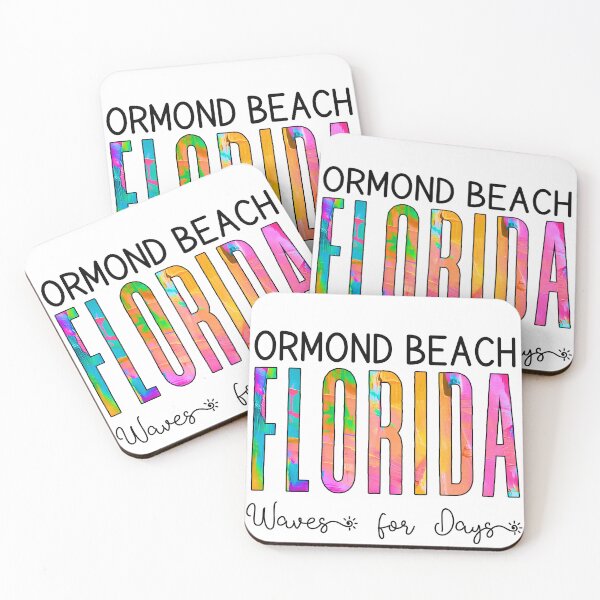 Item preview, Ormond Beach Florida (Waves) designed and sold by Whackadoodletee.