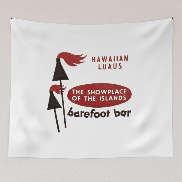 Item preview, Vintage Hawaiian Luaus - Barefoot Bar designed and sold by QuayTradingCo.