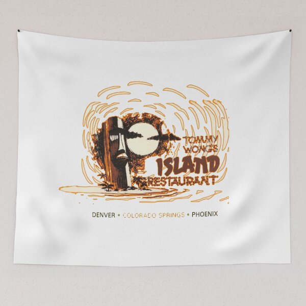 Item preview, Vintage Tommy Wong's Island Restaurant - Denver, Colorado Springs, Phoenix designed and sold by QuayTradingCo.