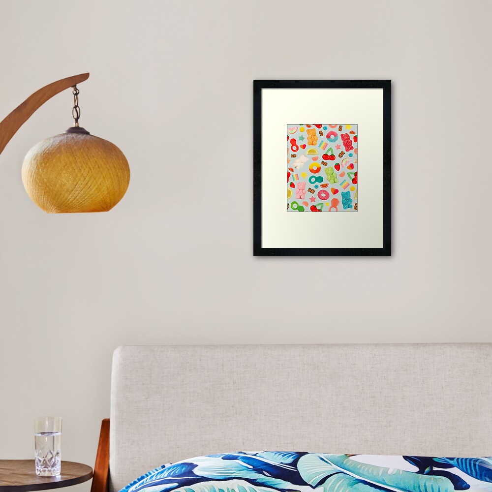 Item preview, Framed Art Print designed and sold by doodlebymeg.