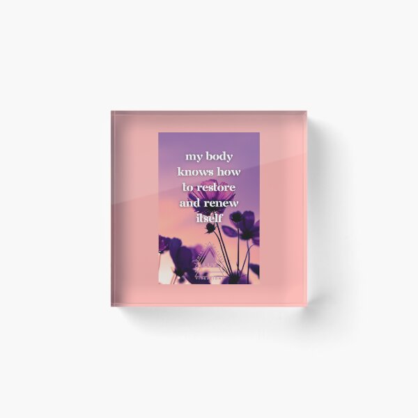 Item preview, my body knows how to restore and renew itself designed and sold by LUV963.