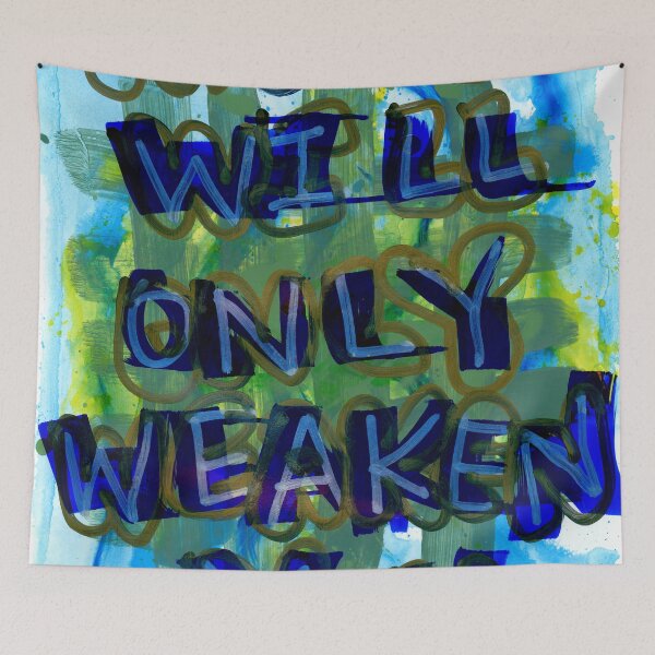 Item preview, Anger Will Only Weaken You designed and sold by ElvisSantanaArt.