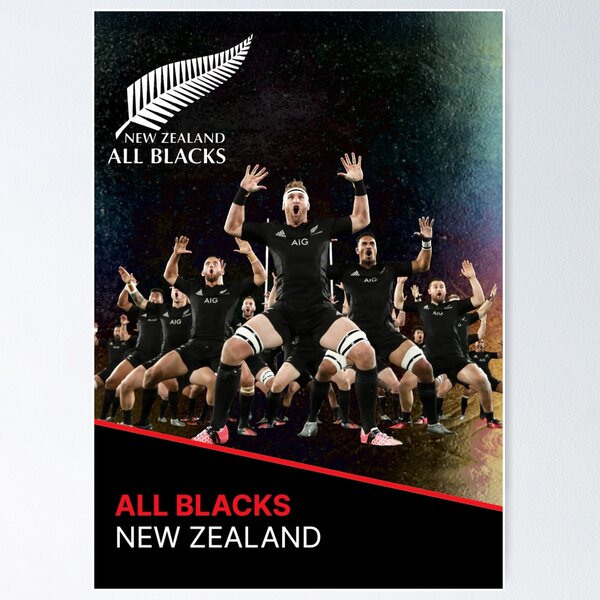 高品質 Blacks All Zealand New Posters Redbubble | Sale for スポーツ選手