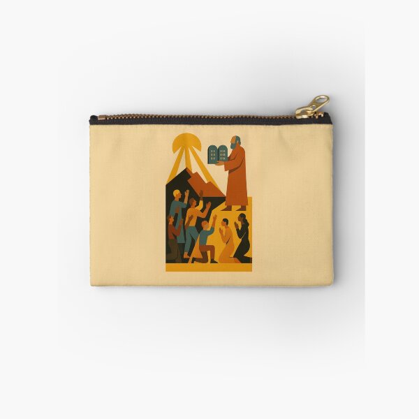 Item preview, The Ten Commandments – Mid-Century Modern Biblical Poster designed and sold by Benja & Co..