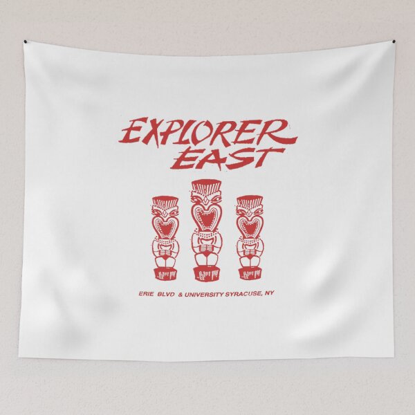 Item preview, Vintage Explorer East - Syracuse, New York designed and sold by QuayTradingCo.
