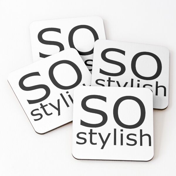 Item preview, so stylish, Strong, Black On Transparent designed and sold by ColdEvening.