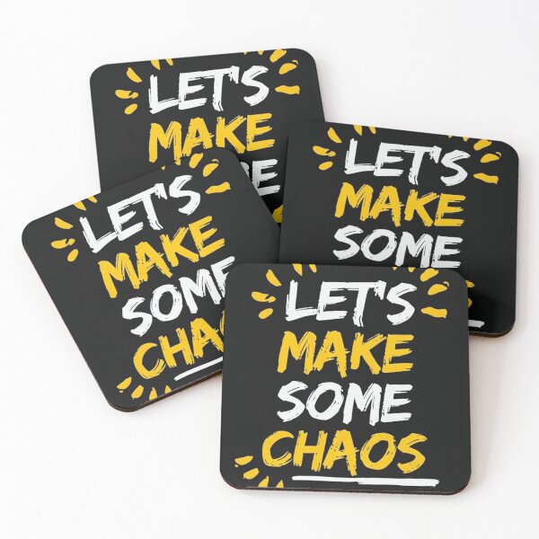 Item preview, let's make some chaos designed and sold by Lizzilzil.