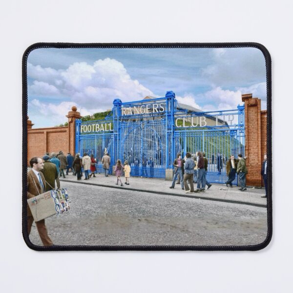Item preview, Rosette seller at the blue gates colourised, square  designed and sold by AndythephotoDr.