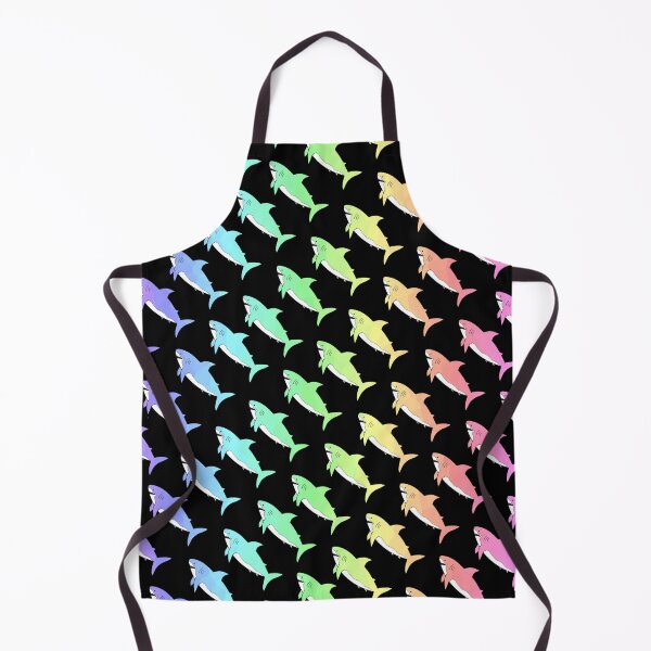 Item preview, Shark Attack Black designed and sold by Sartoris Art.