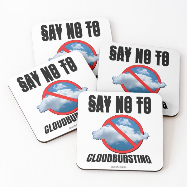 Item preview, SAY NO TO CLOUDBURSTING designed and sold by the.glitch_unknown.