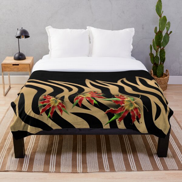 Item preview, ZEBRA FLAME LILY. designed and sold by sana90.