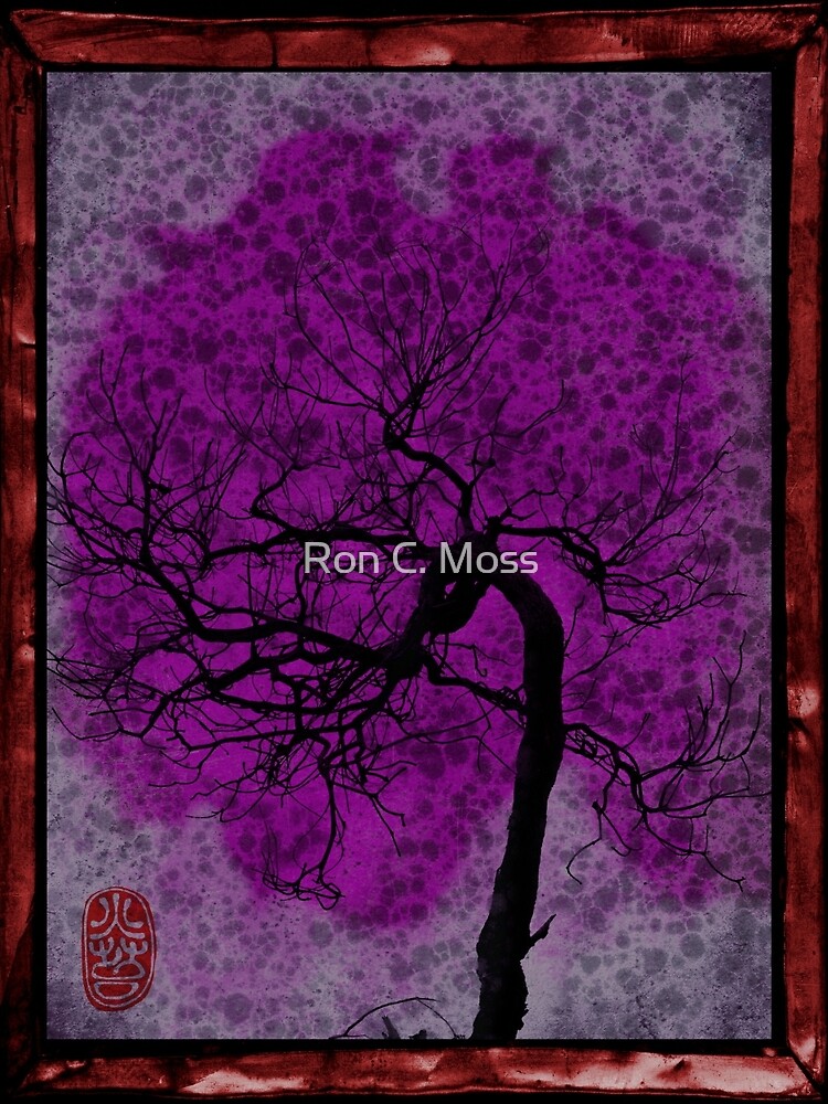 Cherry Tree Sky by ronmoss