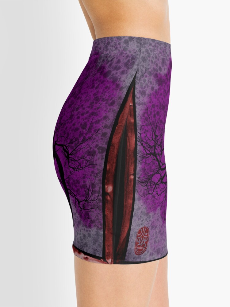 Alternate view of Cherry Tree Sky Mini Skirt