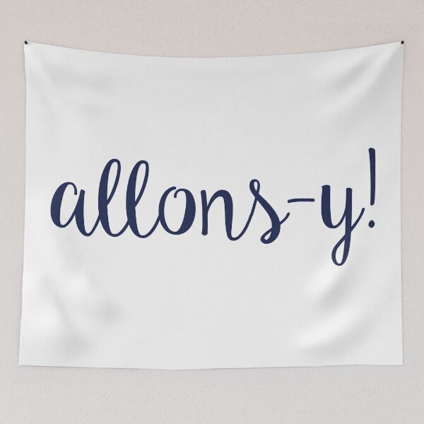 Item preview, allons-y! designed and sold by sharpstuff.