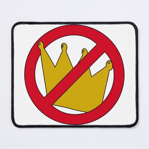 Item preview, No Kings! designed and sold by KingPagla.