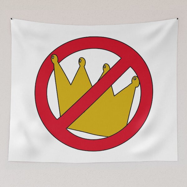 Item preview, No Kings! designed and sold by KingPagla.