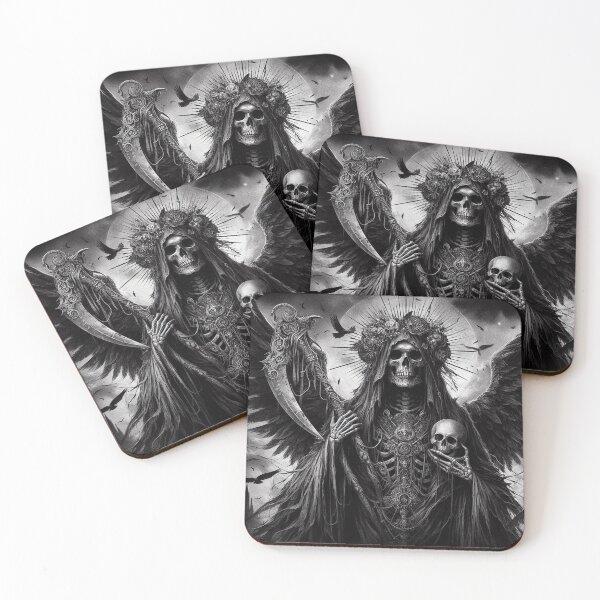 Item preview, Dark Goth Reaper Art designed and sold by TheDarkWardrobe.