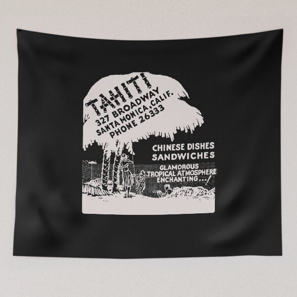 Item preview, Vintage Tahiti - Santa Monica, California designed and sold by QuayTradingCo.