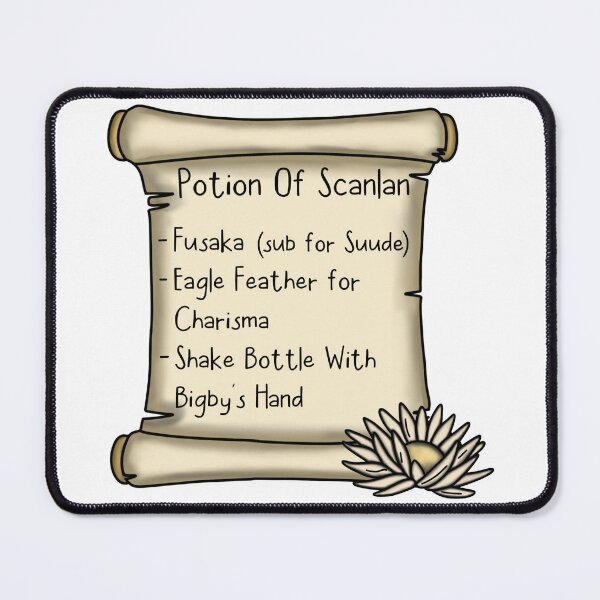 Item preview, Scanlan Shorthalt Potion Ingredient List designed and sold by LunarAshes.