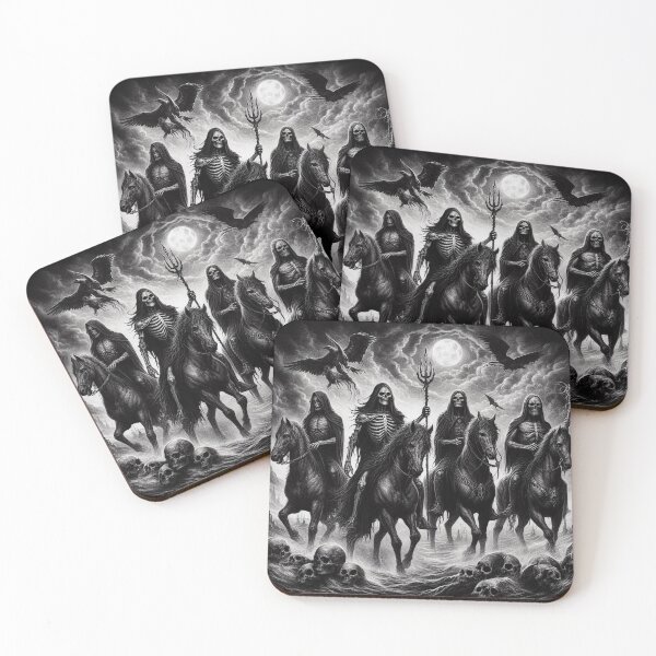 Item preview, Four Horsemen Doomsday Art designed and sold by TheDarkWardrobe.