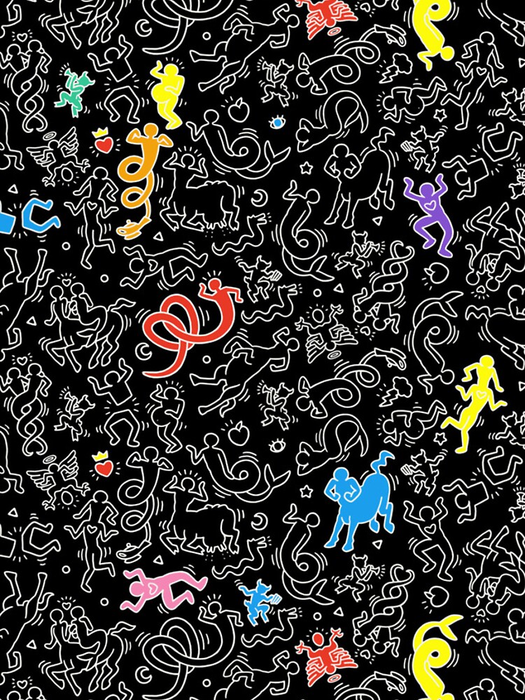 Thumbnail 4 of 4, Samsung Galaxy Phone Case, Pan-Demonium Pattern (Color; Inverted) designed and sold by Pan--Demonium.