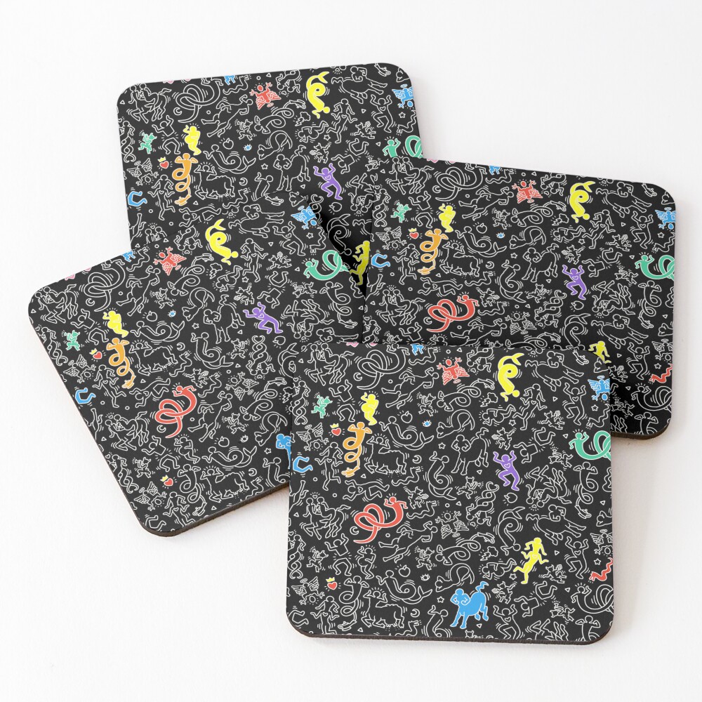Item preview, Coasters (Set of 4) designed and sold by Pan--Demonium.