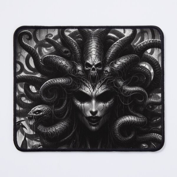 Item preview, Dark Goth Medusa Art designed and sold by TheDarkWardrobe.