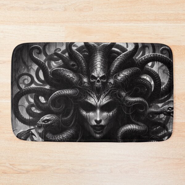 Item preview, Dark Goth Medusa Art designed and sold by TheDarkWardrobe.