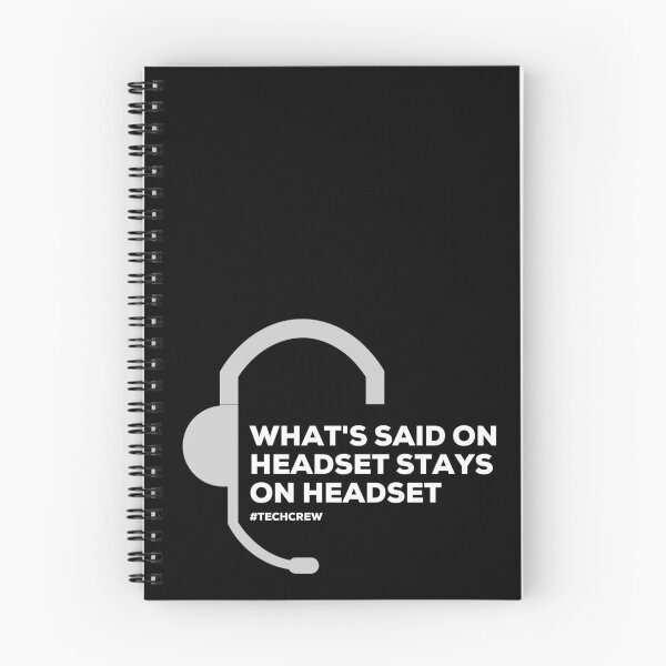 Item preview, Headset Alternate - Funny Theater Tech Sticker – Stage Crew Life Humor – Tech Week Chaos  designed and sold by DoodlesByPeter.