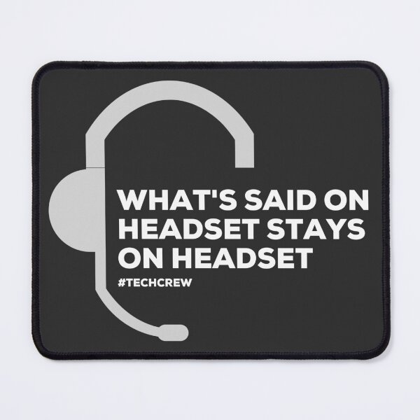 Item preview, Headset Alternate - Funny Theater Tech Sticker – Stage Crew Life Humor – Tech Week Chaos  designed and sold by DoodlesByPeter.