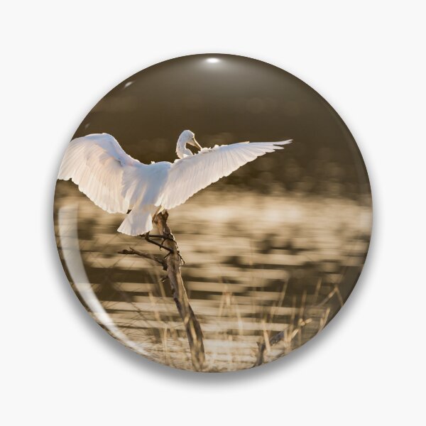 Item preview, Alas afuera Garceta Grande Canning River designed and sold by Images by Chris de Blank.
