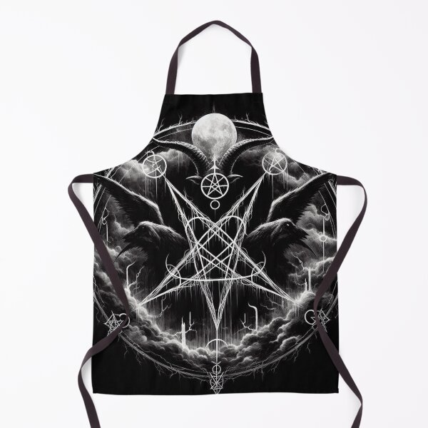 Item preview, Dark Goth Pentagram Art designed and sold by TheDarkWardrobe.