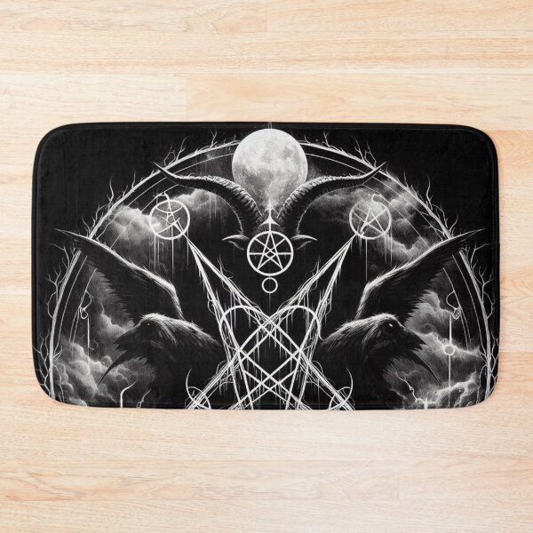 Item preview, Dark Goth Pentagram Art designed and sold by TheDarkWardrobe.