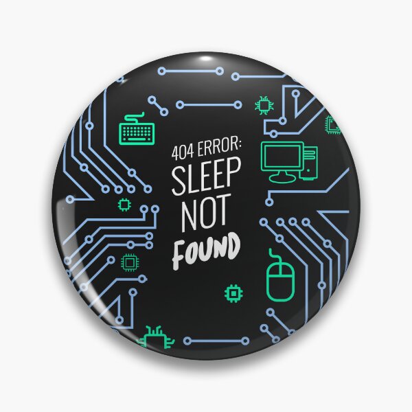 Item preview, 404 Error: Sleep Not Found designed and sold by DCTEEDESIGNS.