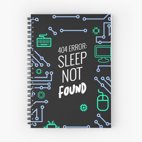 Item preview, 404 Error: Sleep Not Found designed and sold by DCTEEDESIGNS.