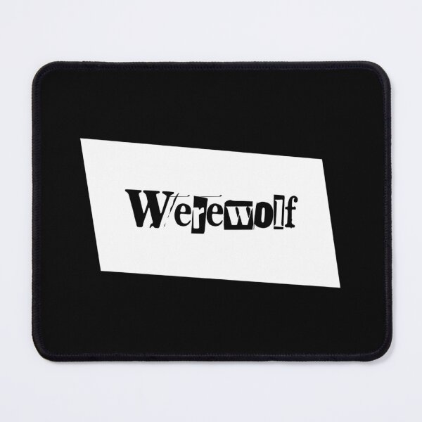 Item preview, Werewolf ransom note designed and sold by SLMK.
