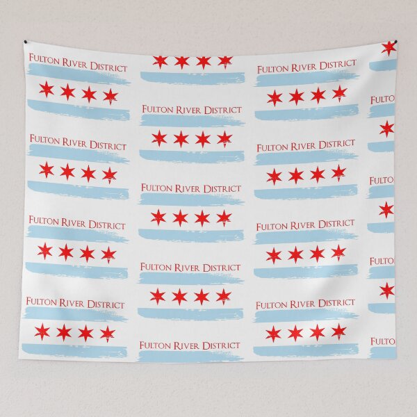 Item preview, Fulton River District Chicago, Illinois designed and sold by ChicagoTees.