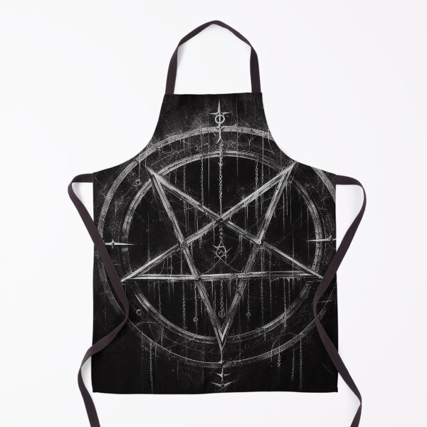 Item preview, Dark Goth Pentagram Art designed and sold by TheDarkWardrobe.