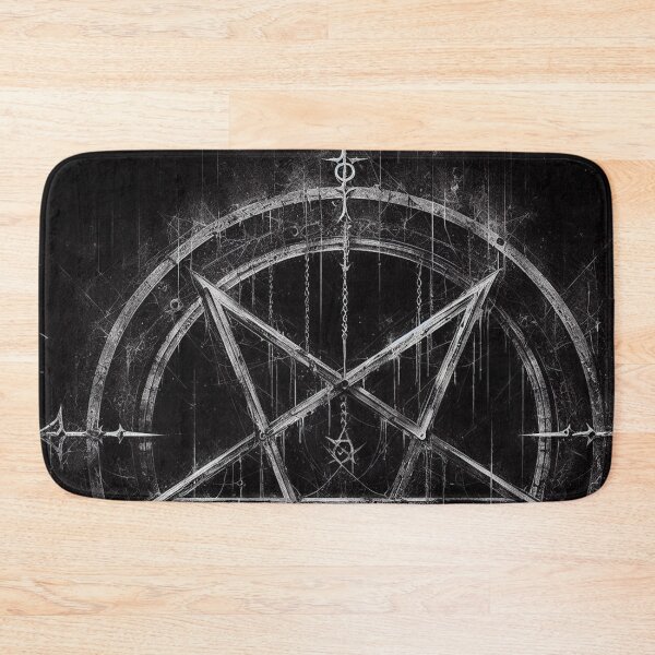 Item preview, Dark Goth Pentagram Art designed and sold by TheDarkWardrobe.