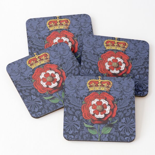 Item preview, Vintage Crowned Tudor Rose on Stem designed and sold by Pixelchicken.