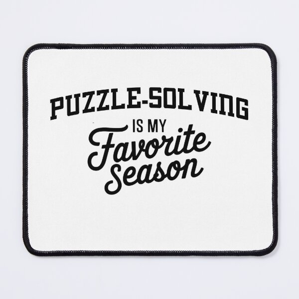 Item preview, Puzzle-solving is My Favorite Season Funny Puzzle-solving Lover designed and sold by Oussinc.
