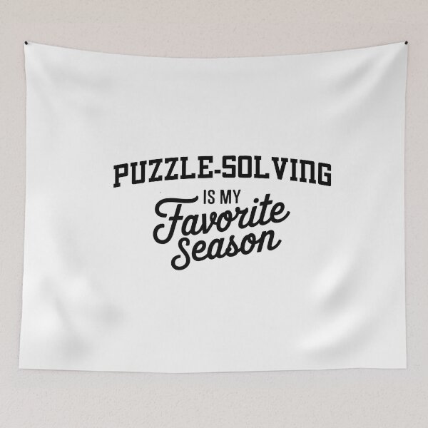 Item preview, Puzzle-solving is My Favorite Season Funny Puzzle-solving Lover designed and sold by Oussinc.