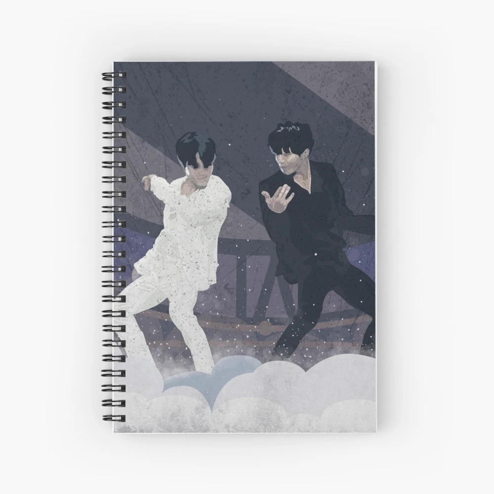 Park Jimin: Airport Fashion  Spiral Notebook for Sale by hyyhk