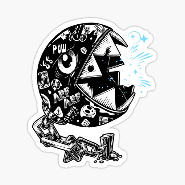 Aperçu de l'œuvre Chaîne tatouée Chomp créée et vendue par thmadethis.