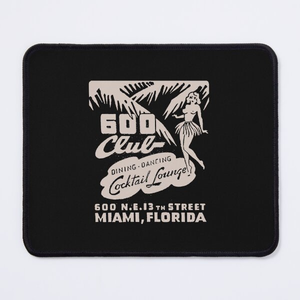 Item preview, Vintage 600 Club - Miami, Florida designed and sold by QuayTradingCo.