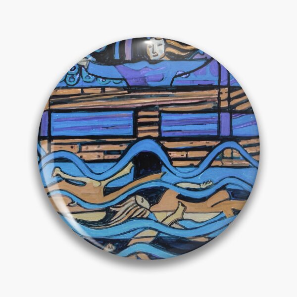 Item preview, Hexagram 29: Kǎn (Abyss) designed and sold by Denise Weaver Ross.